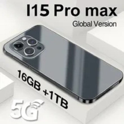 i15 Pro Max 6.7 HD Android Mobile Phones Unlocked 4G/5G Dual Sim Card 7800mAh 16G+1TB Cellphones 48MP+108MP Celulares